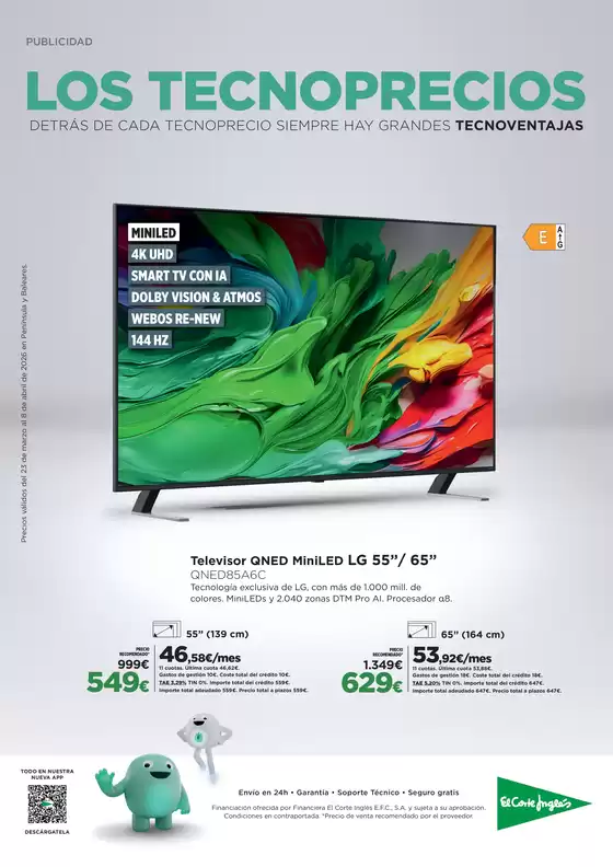 Catálogo El Corte Inglés en Las Lagunas | Los Tecnoprecios | 2026-03-23T00:00:00.000Z - 2026-04-08T00:00:00.000Z