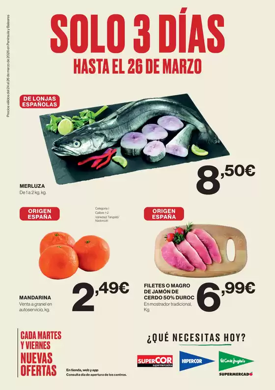 Catálogo Supercor en Porriño | Solo 3 Días | 2026-03-24T00:00:00.000Z - 2026-03-26T00:00:00.000Z