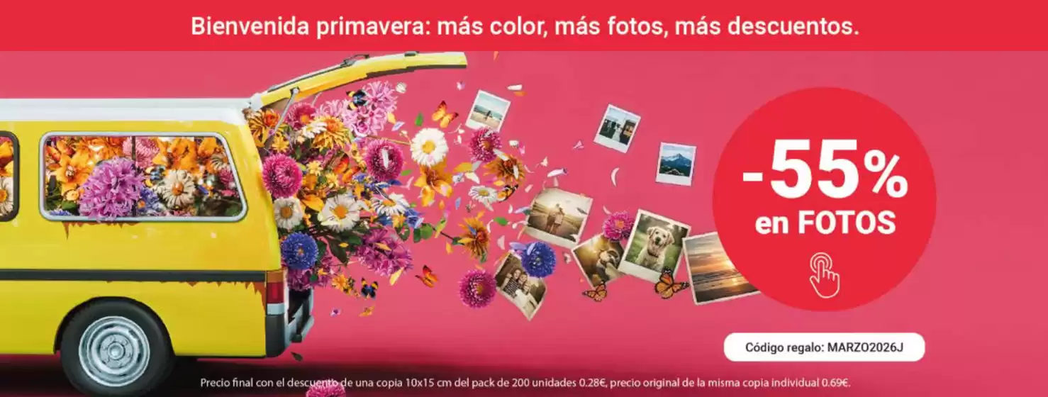 Catálogo Fotoprix en Burela | -55% en fotos | 2026-03-24T00:00:00.000Z - 2026-03-31T00:00:00.000Z