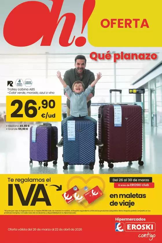 Catálogo Eroski en Mondoñedo | Moda primavera-verano 2026 | 2026-03-26T00:00:00.000Z - 2026-04-29T00:00:00.000Z