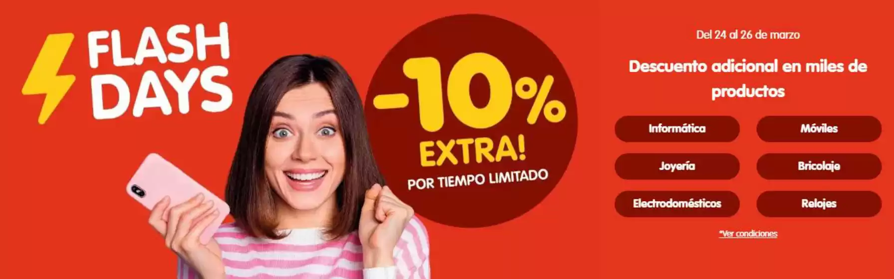 Catálogo Cash Converters en Ampuero | -10% Extra | 2026-03-24T00:00:00.000Z - 2026-03-26T00:00:00.000Z