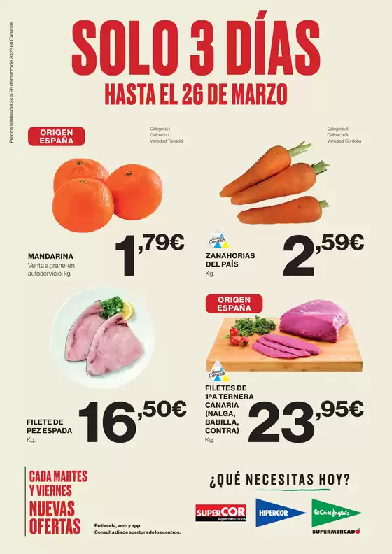 Catálogo Supercor en Arnedo | Solo 3 días | 2026-03-24T00:00:00.000Z - 2026-03-26T00:00:00.000Z
