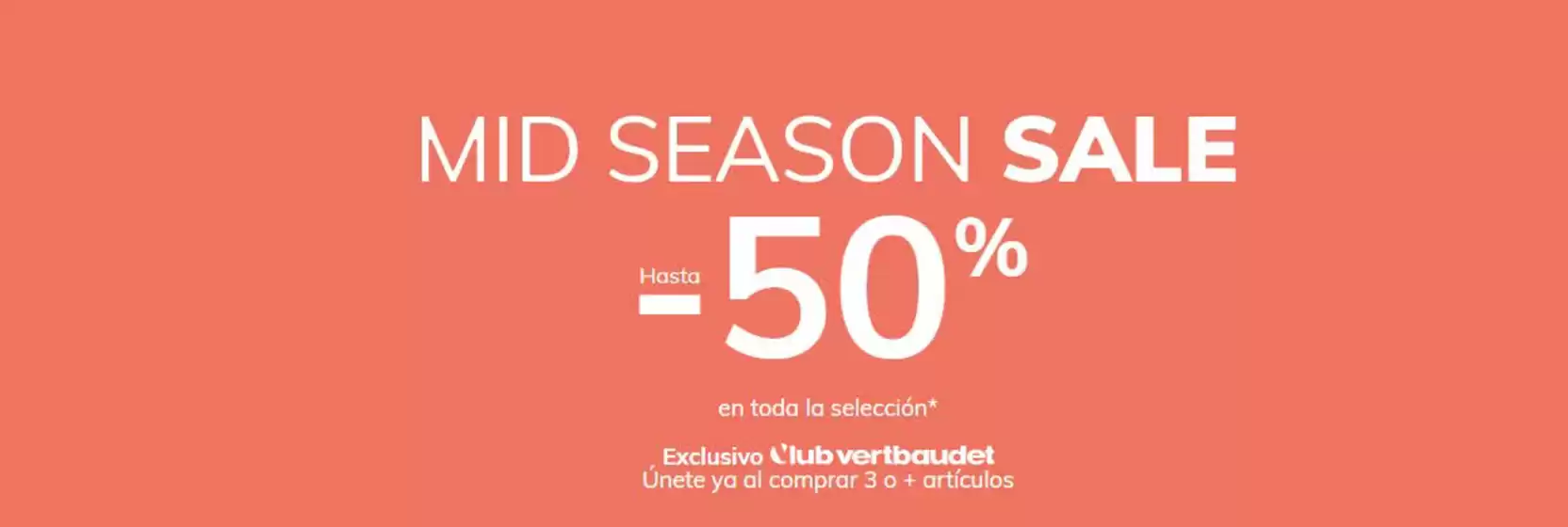 Catálogo Vertbaudet en San Sebastián de los Reyes | Mid Season Sale | 2026-03-25T00:00:00.000Z - 2026-03-31T00:00:00.000Z