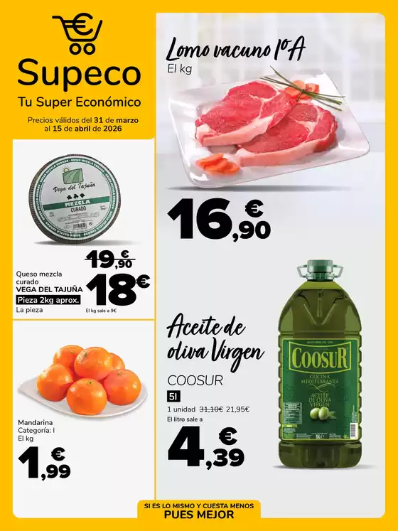 Catálogo Supeco en San José de la Rinconada | Supeco, tu super económico | 2026-03-31T00:00:00.000Z - 2026-04-15T00:00:00.000Z