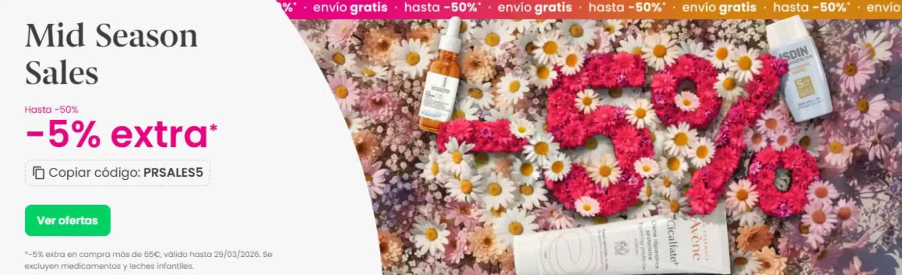Catálogo Promofarma en Arganda del Rey | -5% Extra | 2026-03-25T00:00:00.000Z - 2026-03-29T00:00:00.000Z