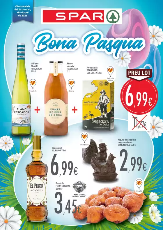 Catálogo Valvi Supermercats en Sanxenxo | Oferta vàlida del 26 de març al 8 d’abril de 2026 | 2026-03-26T00:00:00.000Z - 2026-04-08T00:00:00.000Z