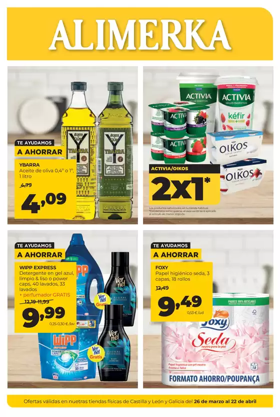 Catálogo Alimerka | Mensual del - Alimerka | 2026-03-26T00:00:00.000Z - 2026-04-22T00:00:00.000Z