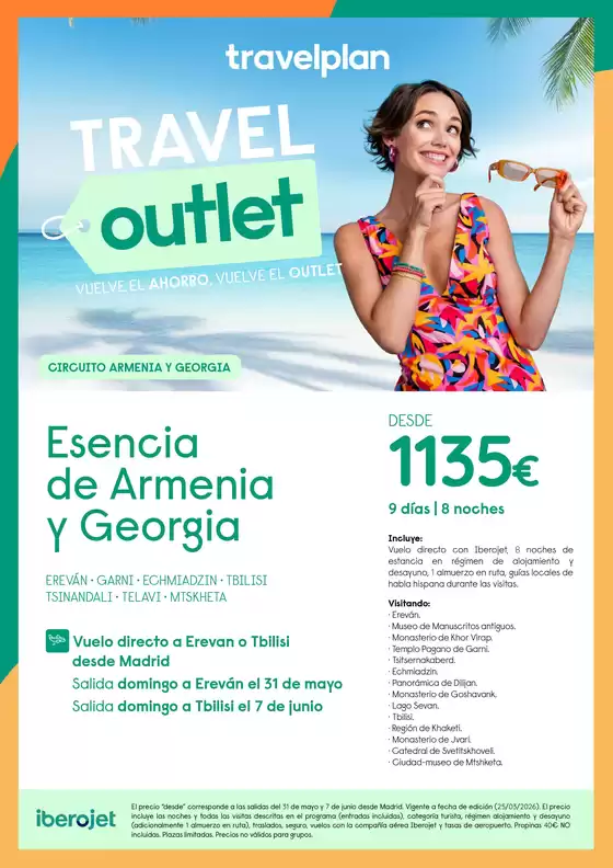 Catálogo Travelplan en Galdakao | Travelplan Armenia y Georgia | 2026-03-26T00:00:00.000Z - 2026-06-07T00:00:00.000Z