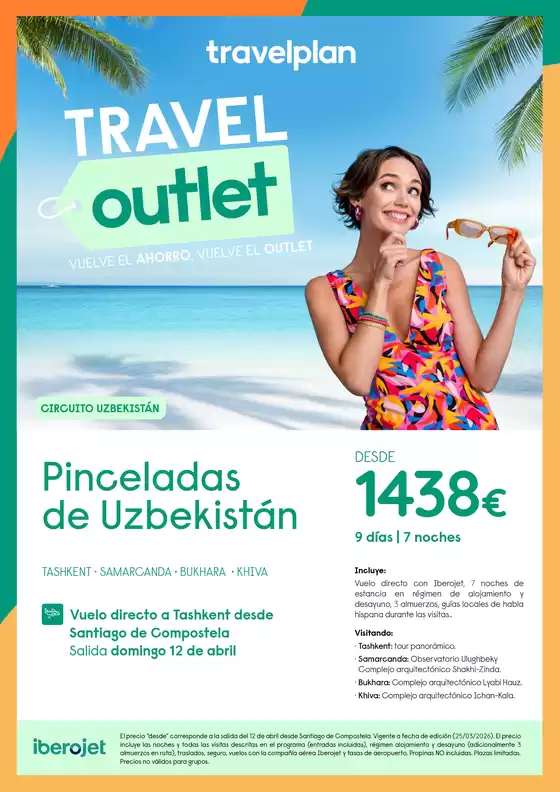 Catálogo Travelplan en Galdakao | Travelplan Uzbekistán | 2026-03-26T00:00:00.000Z - 2026-04-12T00:00:00.000Z