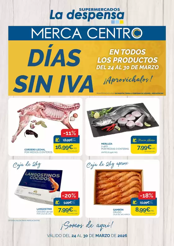 Catálogo Supermercados La Despensa en Sonseca | ¡Somos de aquí | 2026-03-24T00:00:00.000Z - 2026-03-30T00:00:00.000Z