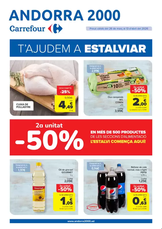 Catálogo Andorra 2000 | T'ajudem A Estalviar | 2026-03-26T00:00:00.000Z - 2026-04-13T00:00:00.000Z