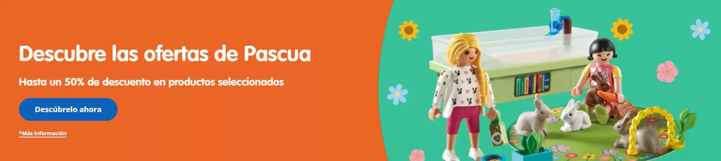 Catálogo Playmobil en Girona | Descubre las ofertas de Pascua | 2026-03-26T00:00:00.000Z - 2026-04-07T00:00:00.000Z