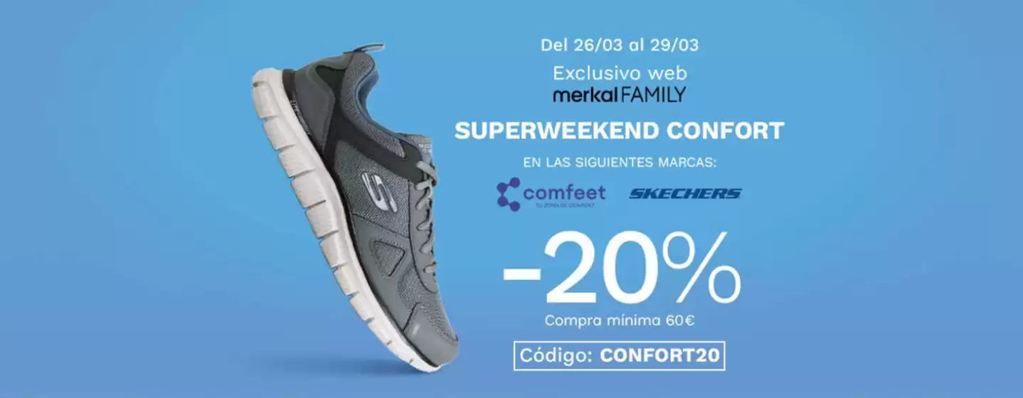 Catálogo Merkal en Palma de Mallorca | -20% Compra mínima 60€ | 2026-03-26T00:00:00.000Z - 2026-03-29T00:00:00.000Z