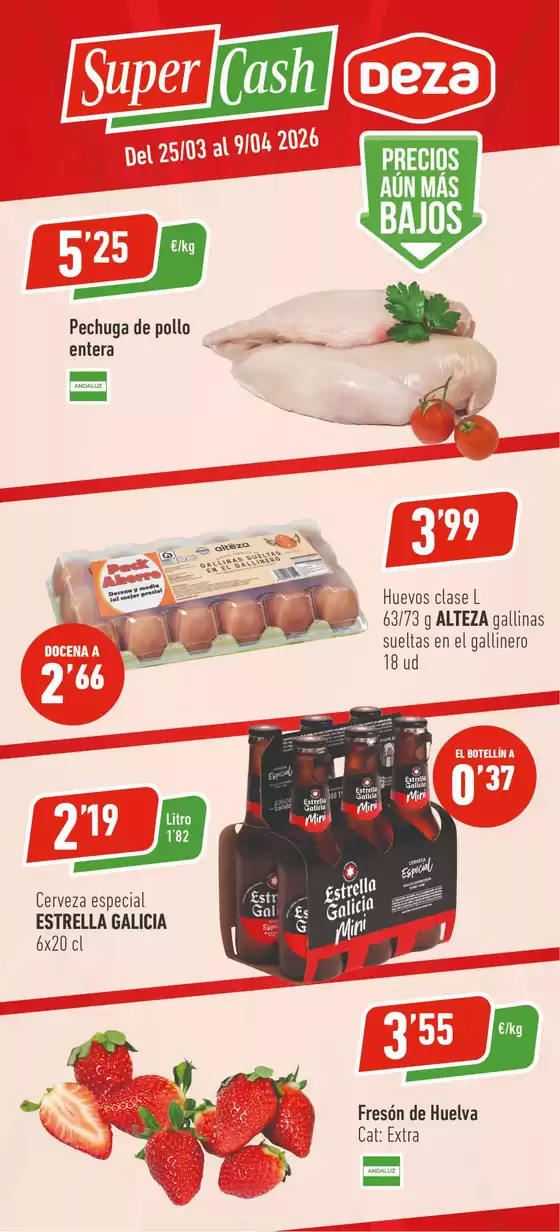 Catálogo Supermercados Deza | Del 25/03 al 9/04 2026 | 2026-03-27T00:00:00.000Z - 2026-04-09T00:00:00.000Z