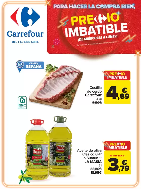 Catálogo Carrefour en Vigo | PRECIO IMBATIBLE | 2026-04-01T00:00:00.000Z - 2026-04-06T00:00:00.000Z