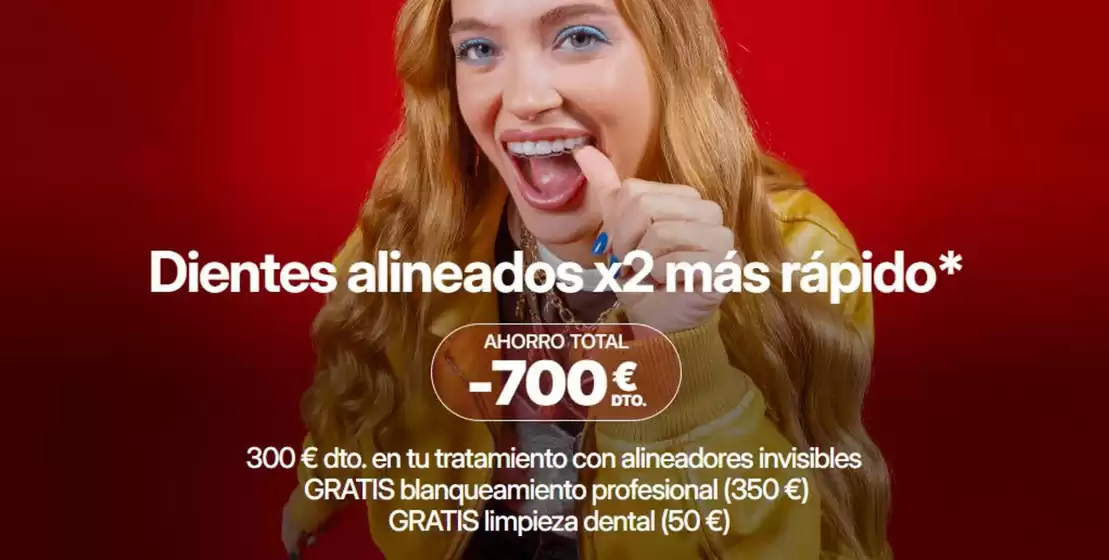 Catálogo DR SMILE en Ourense | Ahorro Total -700 € Dto. | 2026-03-27T00:00:00.000Z - 2026-04-09T00:00:00.000Z
