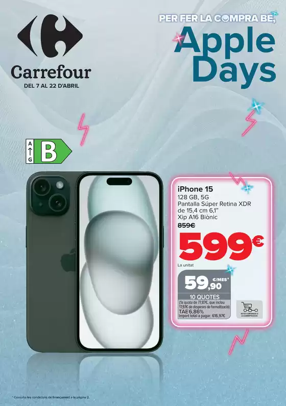 Catálogo Carrefour en Vic | TECNOLOGIA | 2026-04-07T00:00:00.000Z - 2026-04-22T00:00:00.000Z