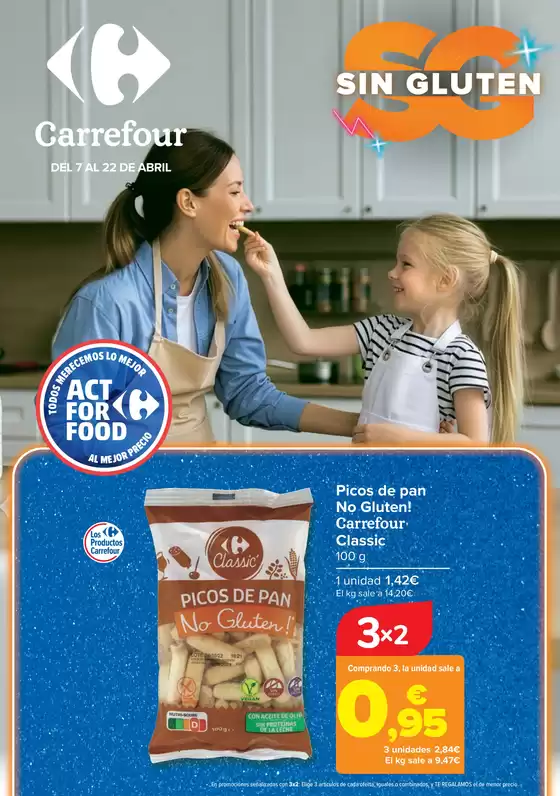 Catálogo Carrefour en Logroño | SIN GLUTEN | 2026-04-07T00:00:00.000Z - 2026-04-22T00:00:00.000Z
