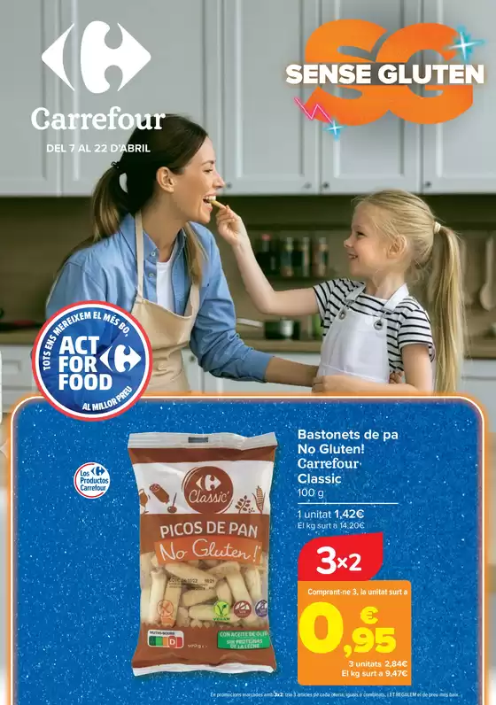 Catálogo Carrefour en Vic | SIN GLUTEN | 2026-04-07T00:00:00.000Z - 2026-04-22T00:00:00.000Z