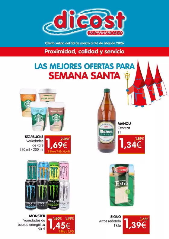Catálogo Dicost en Valencia | Las Mejores Ofertas Para Semana Santa | 2026-03-30T00:00:00.000Z - 2026-04-26T00:00:00.000Z