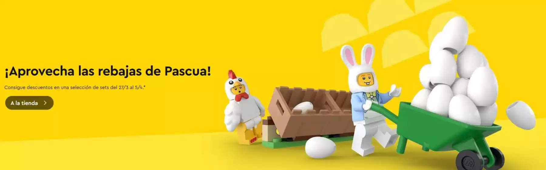 Catálogo LEGO en Valladolid | ¡Aprovecha las rebajas de Pascua! | 2026-03-30T00:00:00.000Z - 2026-04-05T00:00:00.000Z