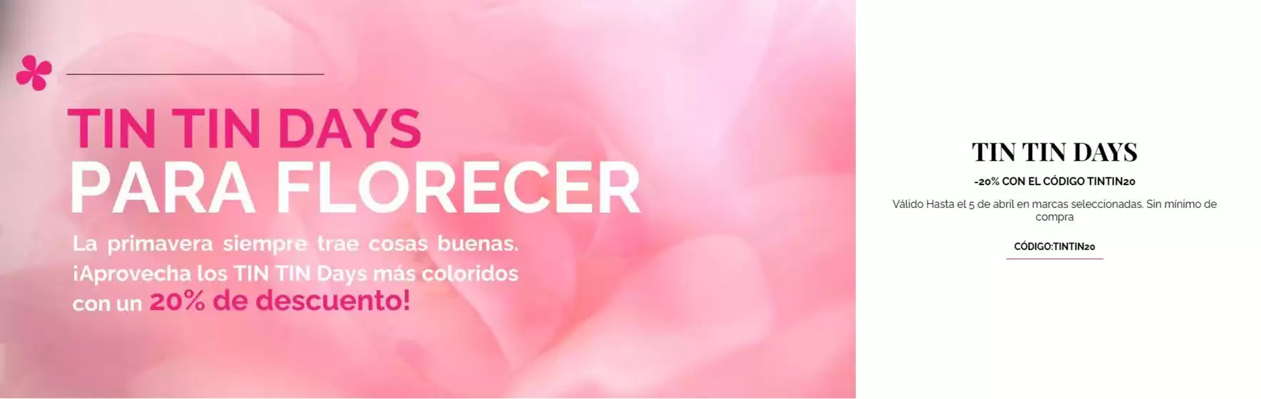 Catálogo Perfumerías Tin Tin en Sant Feliu de Guíxols | Tin Tin Days | 2026-03-30T00:00:00.000Z - 2026-04-05T00:00:00.000Z