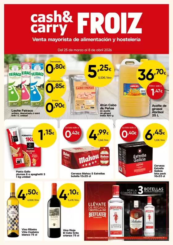 Catálogo Froiz | Venta mayorista de alimentación y hostelería | 2026-03-25T00:00:00.000Z - 2026-04-08T00:00:00.000Z