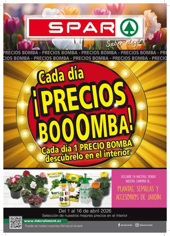 Catálogo SPAR en Badajoz | Del 1 al 16 de abril 2026 | 2026-04-01T00:00:00.000Z - 2026-04-16T00:00:00.000Z