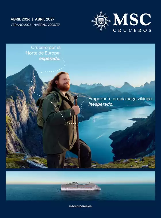 Catálogo Nautalia Viajes en Basauri | Msc cruceros norte de europa 2026 | 2026-04-01T00:00:00.000Z - 2027-04-30T00:00:00.000Z