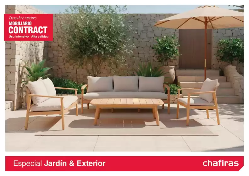 Catálogo Chafiras en Segovia | Especial Jardín & Exterior | 2026-03-31T00:00:00.000Z - 2026-05-30T00:00:00.000Z