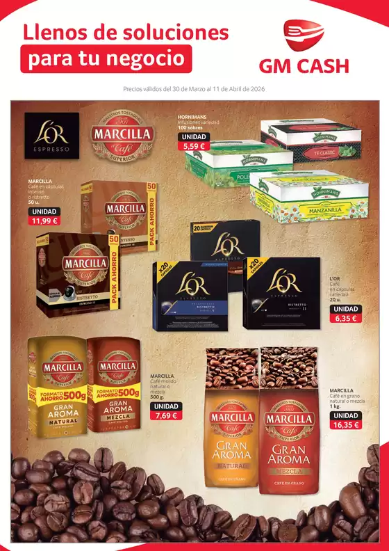 Catálogo Gros Mercat en Bonares | Llenos de soluciones para tu negocio | 2026-03-31T00:00:00.000Z - 2026-04-11T00:00:00.000Z