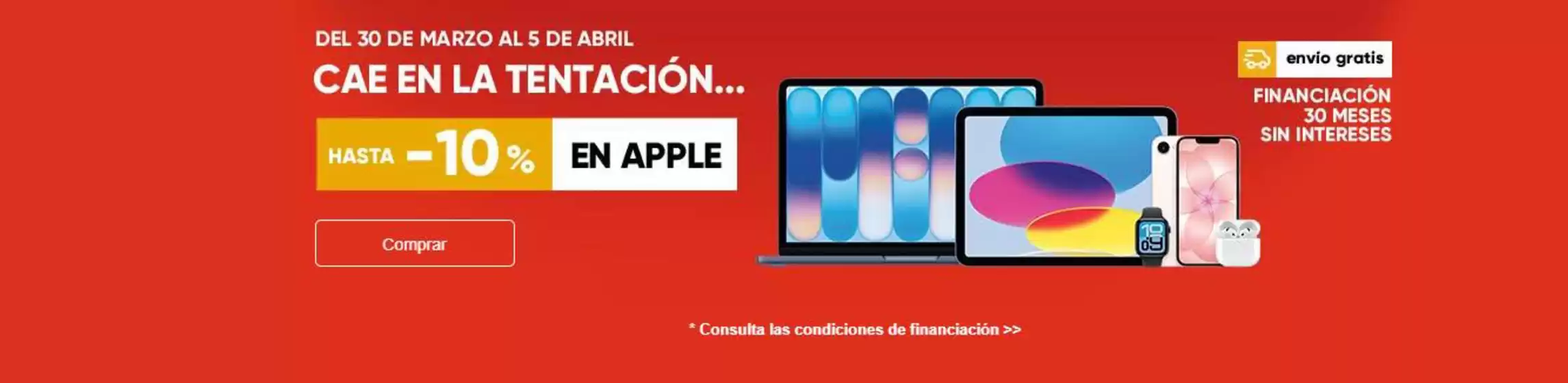 Catálogo Fnac en Colmenar Viejo | Hasta -10% En Apple | 2026-03-31T00:00:00.000Z - 2026-04-05T00:00:00.000Z