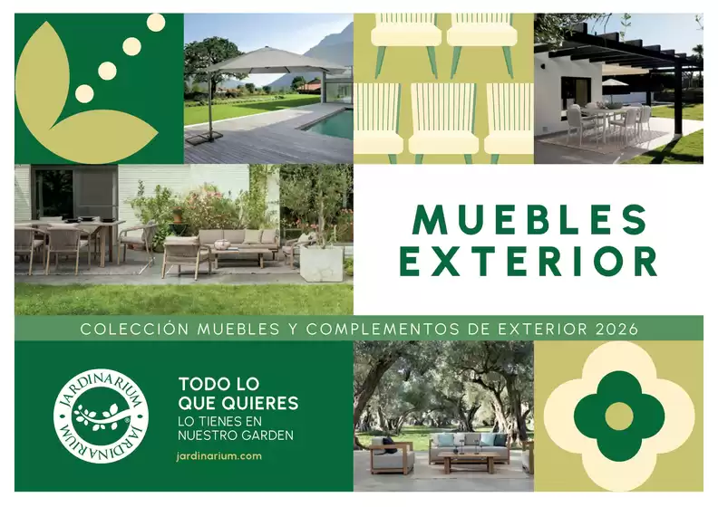 Catálogo Jardinarium en Barcelona | Colección Muebles Y Complementos De Exterior 2026 | 2026-03-31T00:00:00.000Z - 2026-12-31T00:00:00.000Z