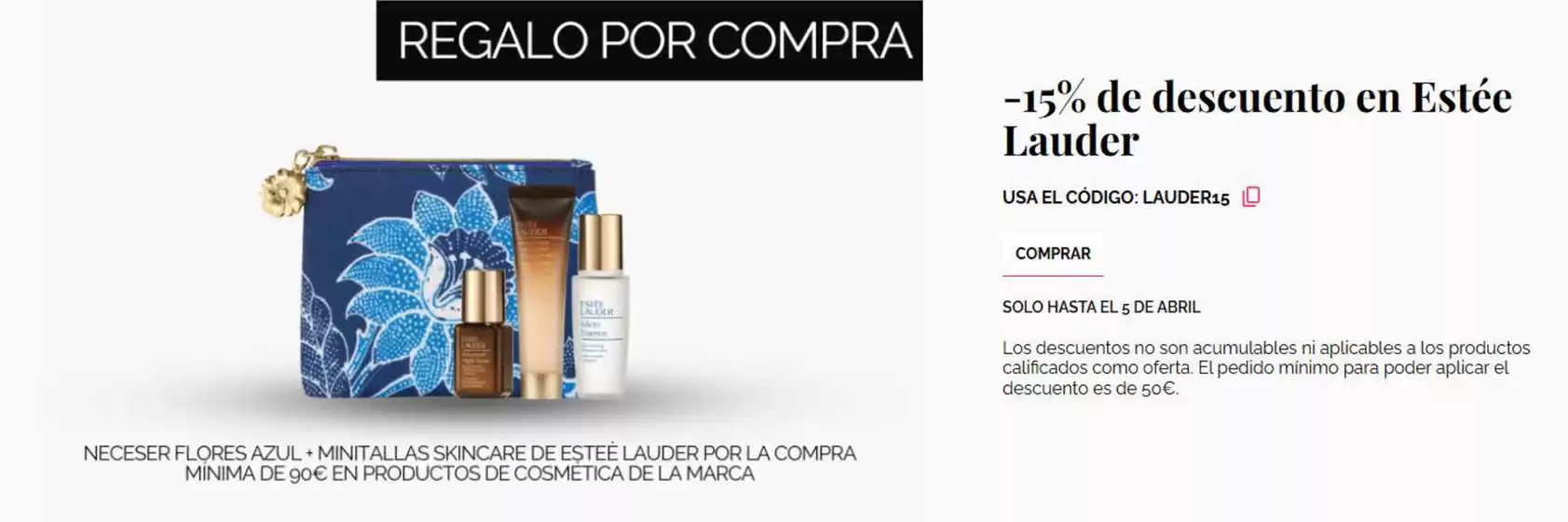 Catálogo Perfumerías Tin Tin en Torrelodones | -15% de descuento en Estée Lauder | 2026-03-31T00:00:00.000Z - 2026-04-05T00:00:00.000Z