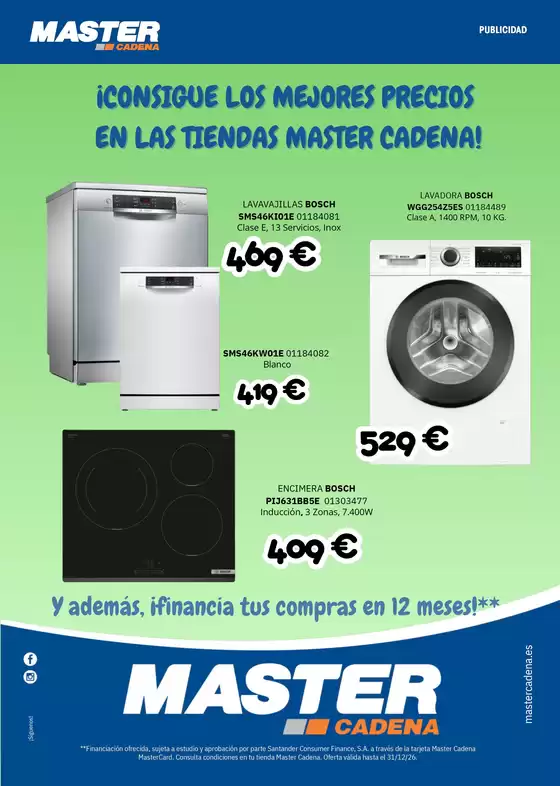 Catálogo Master Cadena en Madrid | i Consigue Los Mejores Precios En Las Tiendas Master Cadena ! | 2026-04-01T00:00:00.000Z - 2026-12-31T00:00:00.000Z
