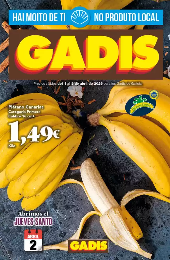 Catálogo Gadis | Precios válidos del 1 al 8 de abril de 2026 | 2026-04-01T00:00:00.000Z - 2026-04-08T00:00:00.000Z