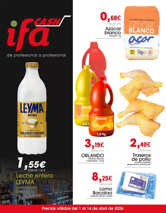 Catálogo Cash Ifa en Estepona | Precios válidos del 1 al 14 de abril de 2026 | 2026-04-01T00:00:00.000Z - 2026-04-14T00:00:00.000Z