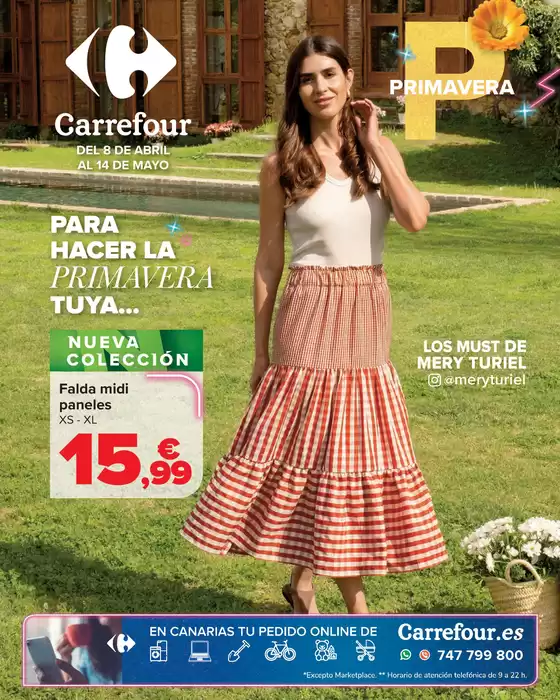 Catálogo Carrefour | COLECCIÓN TEXTIL | 2026-04-08T00:00:00.000Z - 2026-05-14T00:00:00.000Z