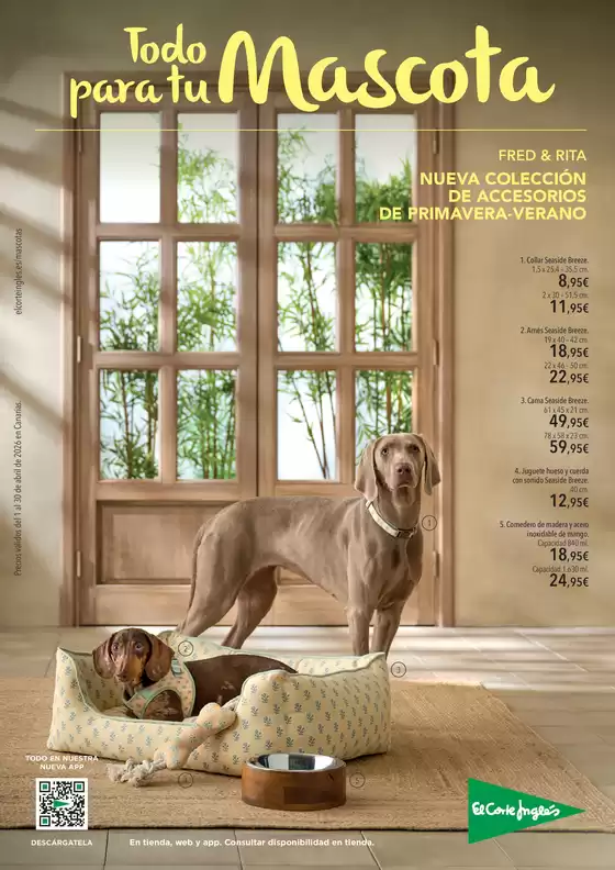 Catálogo El Corte Inglés en Madrid | Todo Para Tu Mascota | 2026-04-01T00:00:00.000Z - 2026-04-30T00:00:00.000Z