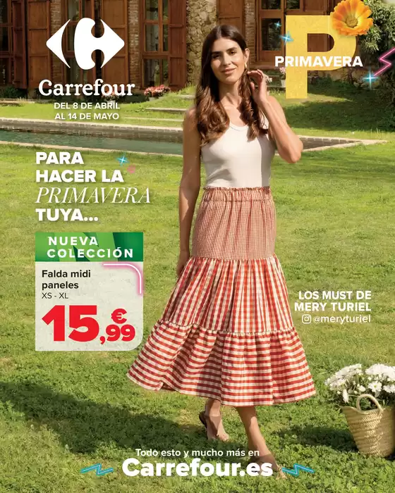 Catálogo Carrefour en Coria del Río | COLECCIÓN TEXTIL | 2026-04-08T00:00:00.000Z - 2026-05-14T00:00:00.000Z