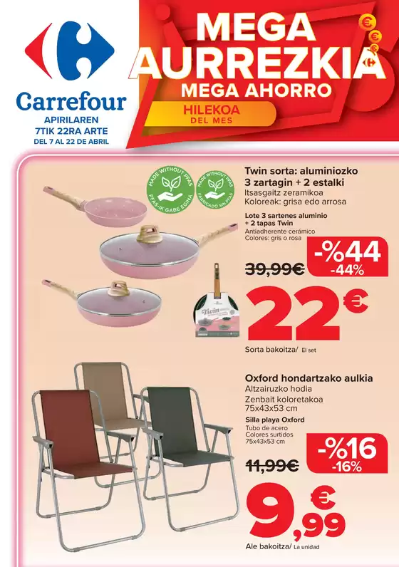 Catálogo Carrefour en Leioa | MEGA AHORRO | 2026-04-07T00:00:00.000Z - 2026-04-22T00:00:00.000Z