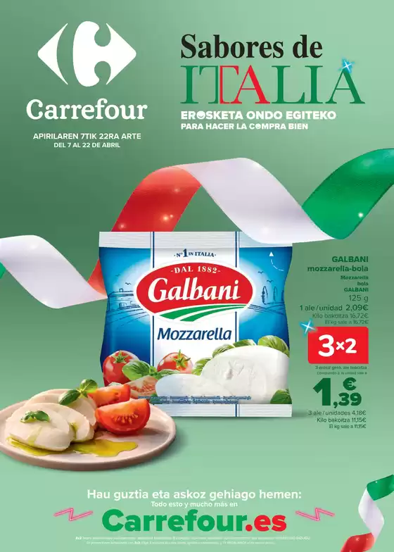 Catálogo Carrefour en Leioa | ESPECIAL ITALIA | 2026-04-07T00:00:00.000Z - 2026-04-22T00:00:00.000Z
