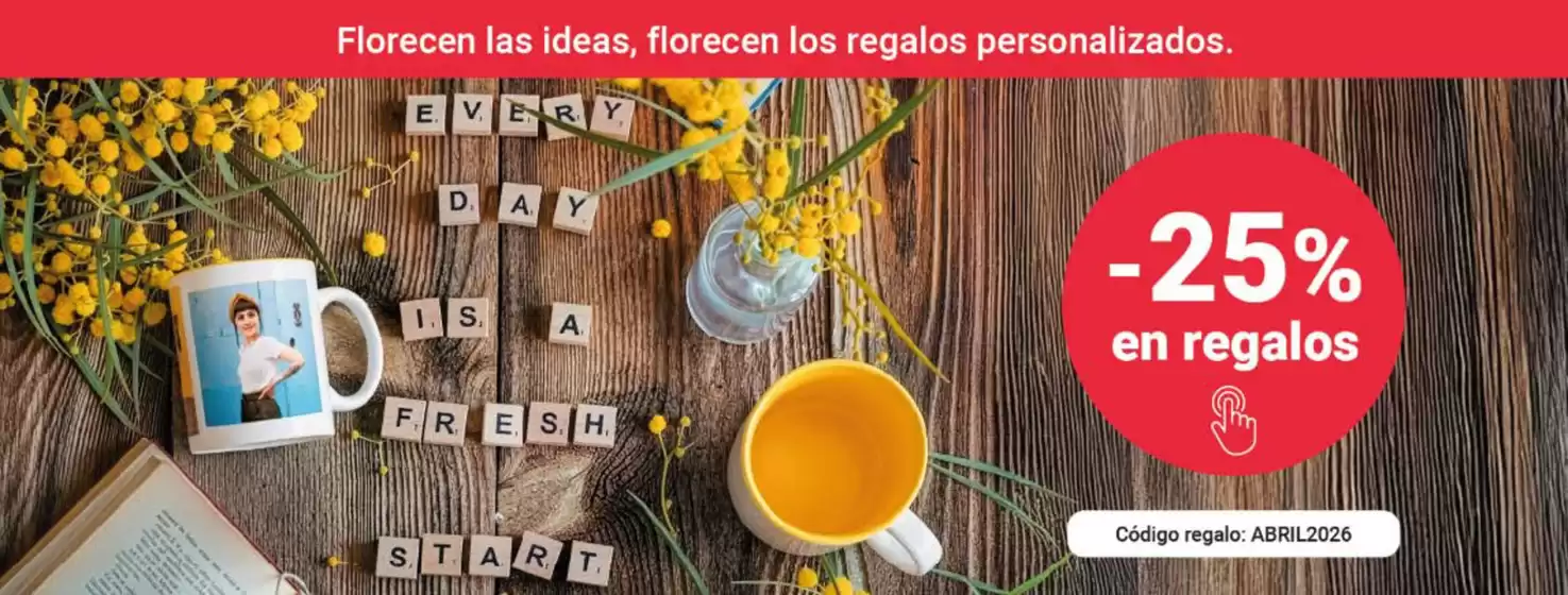 Catálogo Fotoprix en Málaga | -25% En Regalos | 2026-04-01T00:00:00.000Z - 2026-04-12T00:00:00.000Z