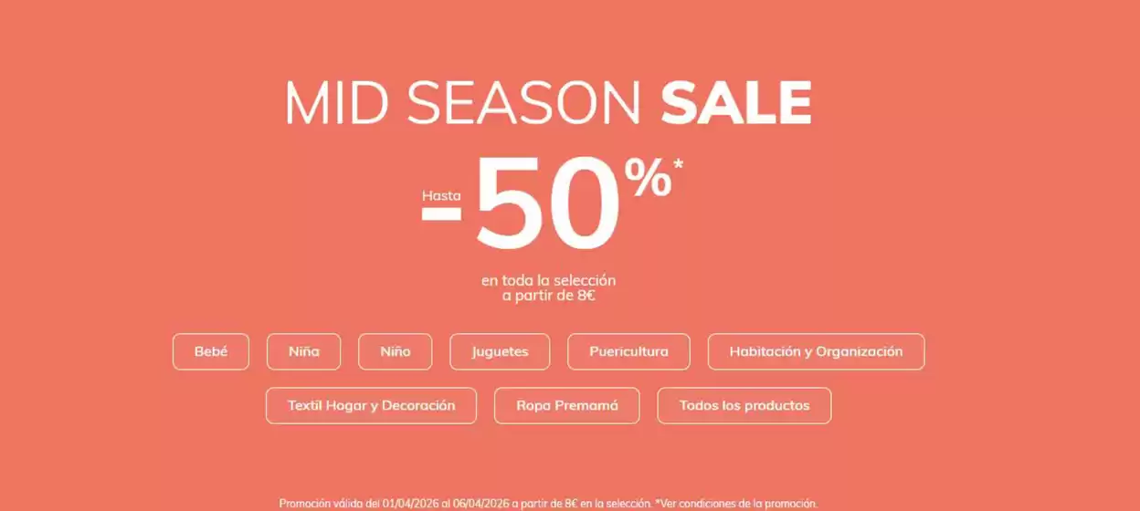 Catálogo Vertbaudet en Sevilla | Hasta -50% | 2026-04-01T00:00:00.000Z - 2026-04-06T00:00:00.000Z