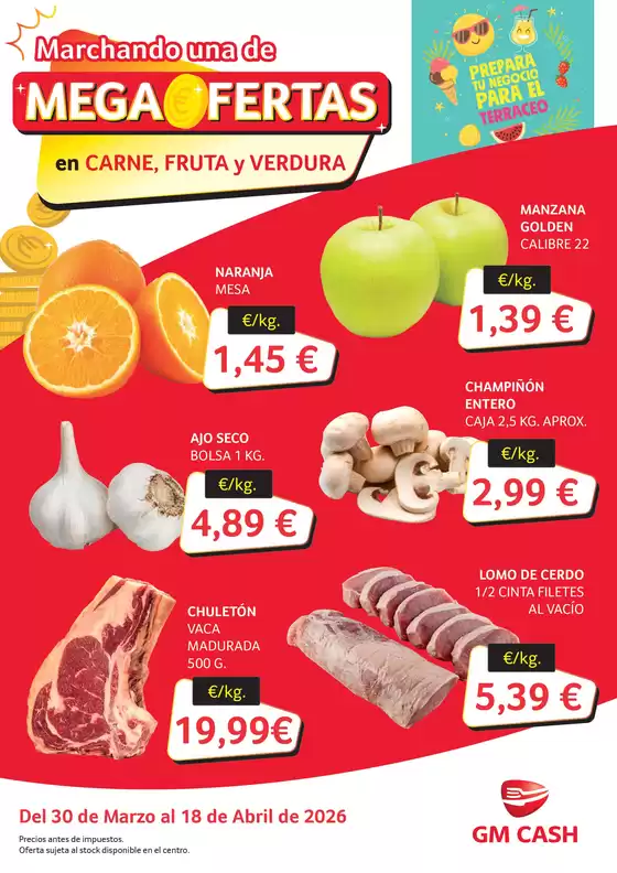 Catálogo Gros Mercat en Sarrià de Ter | Del 30 de Marzo al 18 de Abril de 2026 | 2026-03-30T00:00:00.000Z - 2026-04-18T00:00:00.000Z