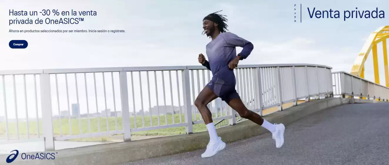 Catálogo Asics en Barcelona | Hasta un -30% | 2026-04-02T00:00:00.000Z - 2026-04-09T00:00:00.000Z