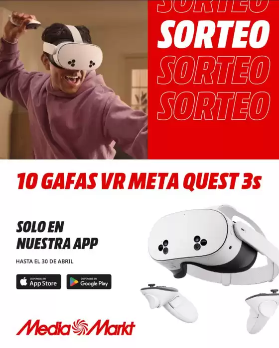 Catálogo MediaMarkt en Alcantarilla | Sorteo | 2026-04-02T00:00:00.000Z - 2026-04-30T00:00:00.000Z
