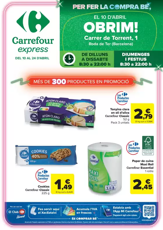 Catálogo Carrefour Express | Obrim! | 2026-04-10T00:00:00.000Z - 2026-04-24T00:00:00.000Z