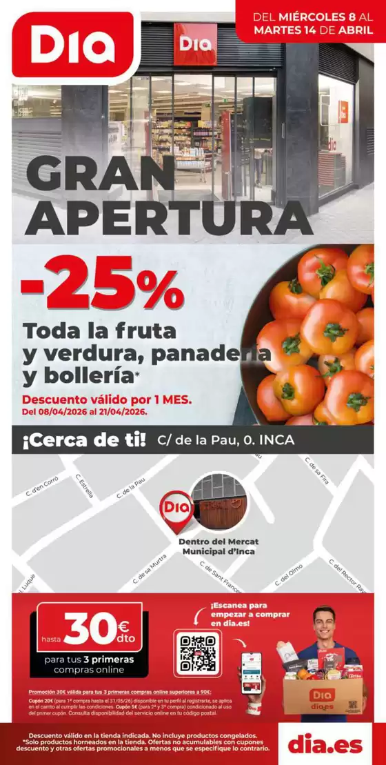 Catálogo Dia en Sevilla | Gran apertura Dia del 08/04 al 14/04 | 2026-04-08T00:00:00.000Z - 2026-04-14T00:00:00.000Z