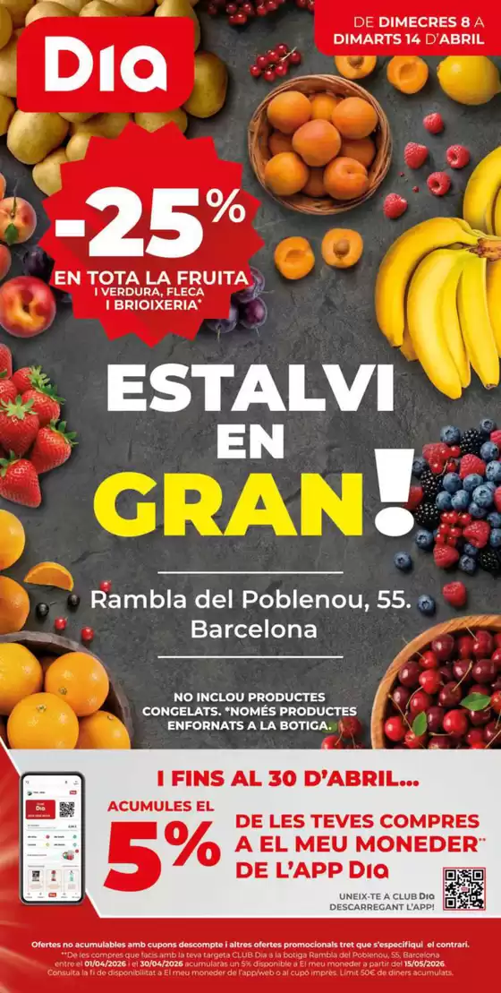 Catálogo Dia en Sevilla | Estalvi en Gran del 08/04 al 14/04 | 2026-04-08T00:00:00.000Z - 2026-04-14T00:00:00.000Z